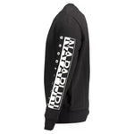 Napapijri Elevate Your Style with a Sleek Black Sweatshirt NA-14607-XXL-FBB-223