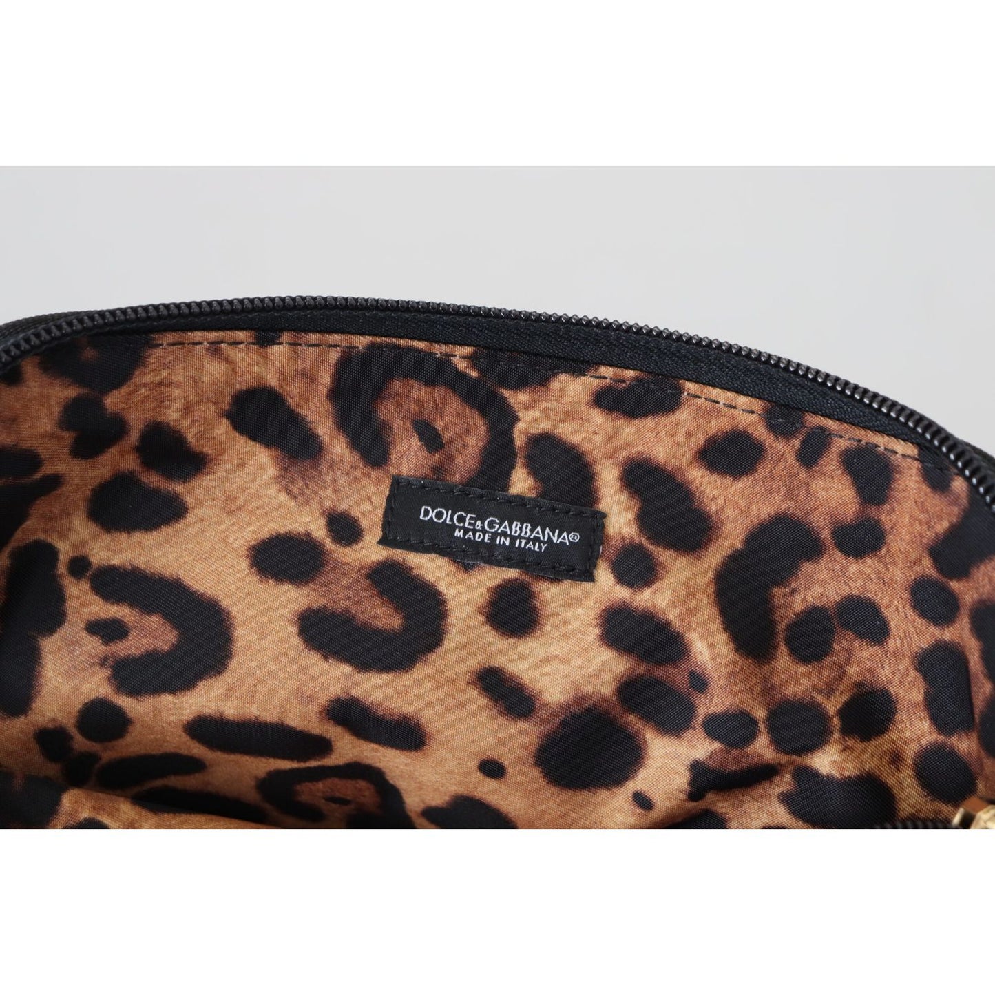 Dolce & Gabbana Elegant Blue Polyamide Pouch Bag Dolce & Gabbana Sienna