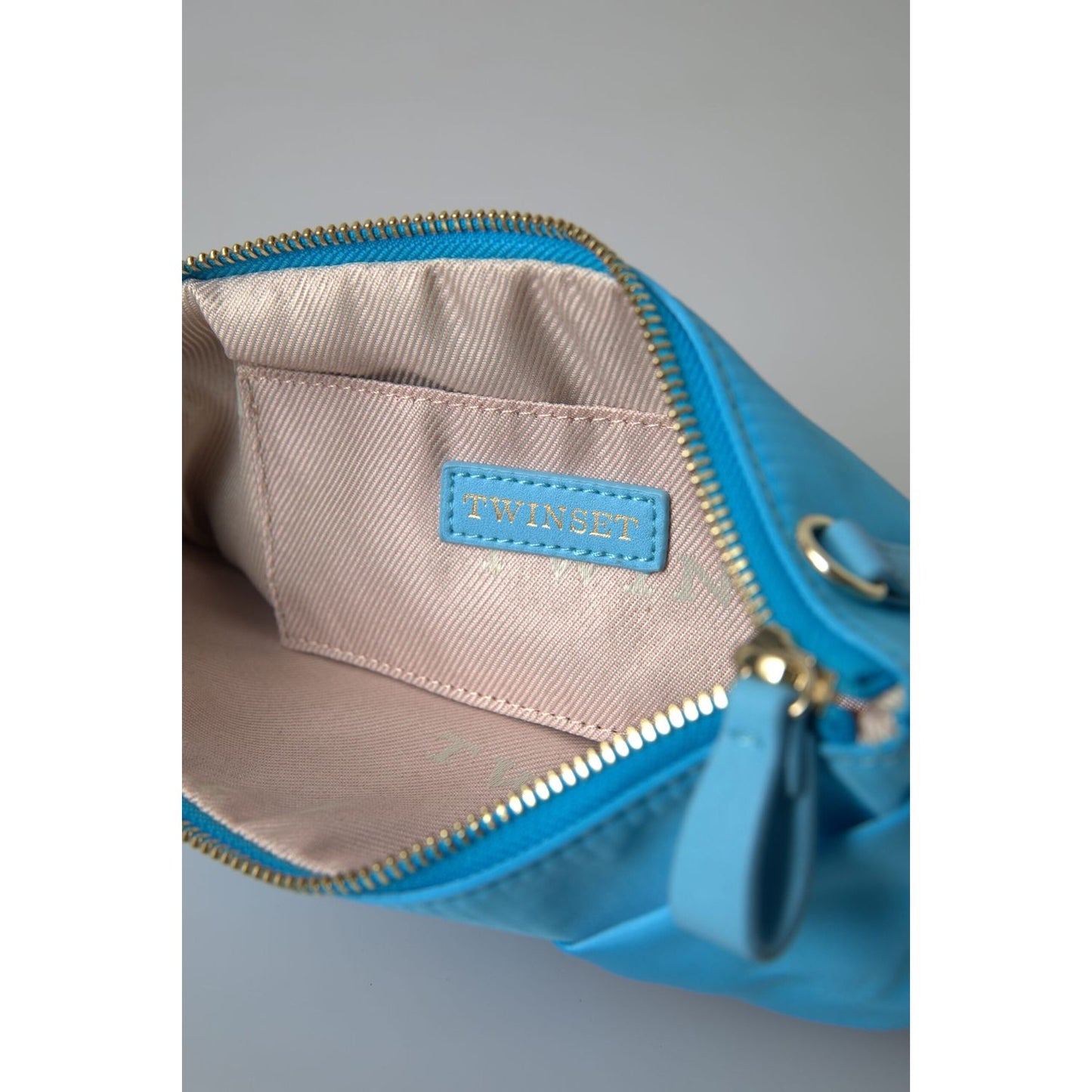 Twinset Elegant Silk Clutch with Bow Accent Twinset Dark Gray