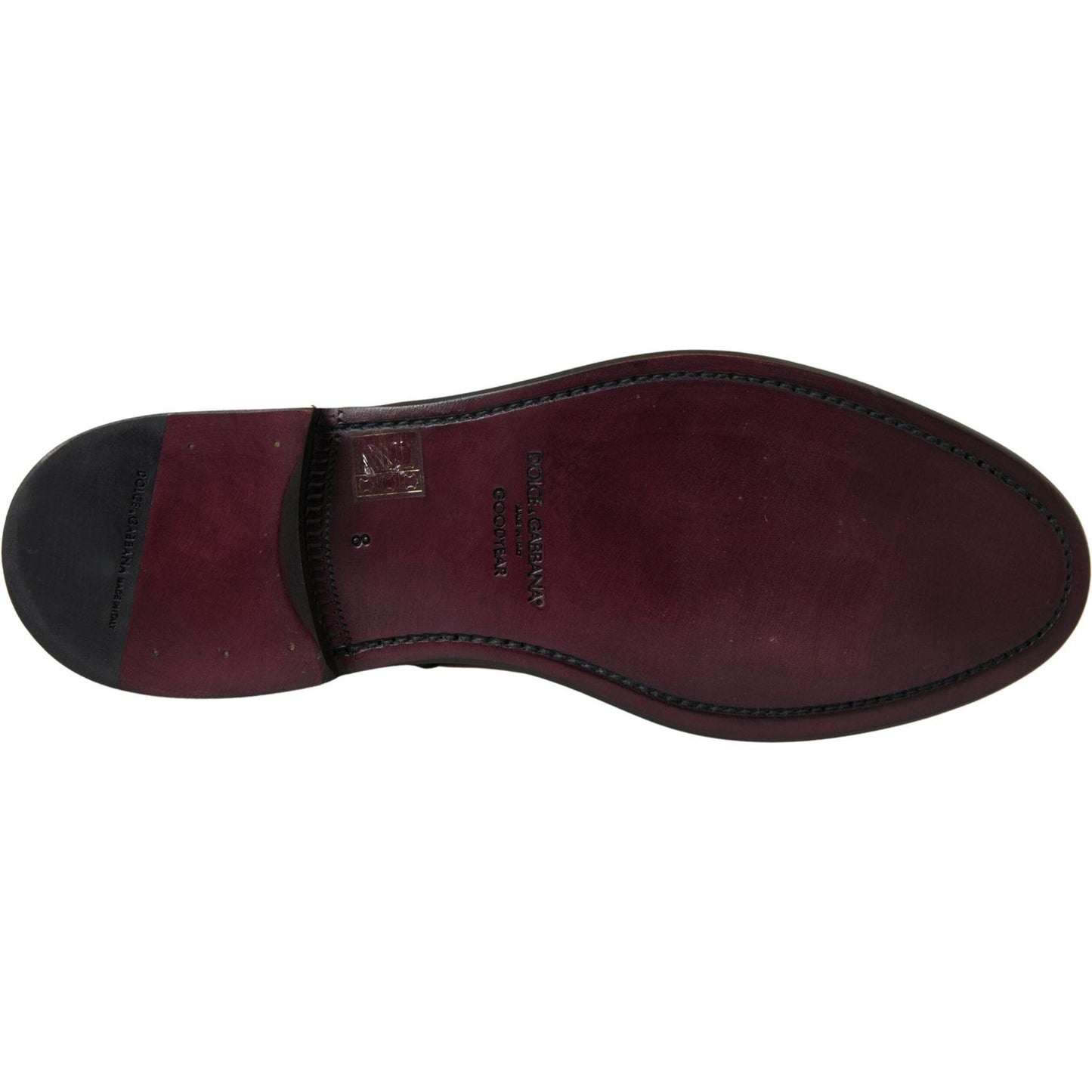 Dolce & Gabbana Elegant Leather Chelsea Boots