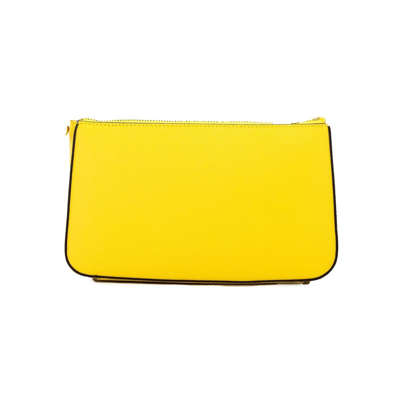 Michael Kors Jet Set Daffodil Vegan Crossbody Tech Attachment Bag Purse Michael Kors Gold