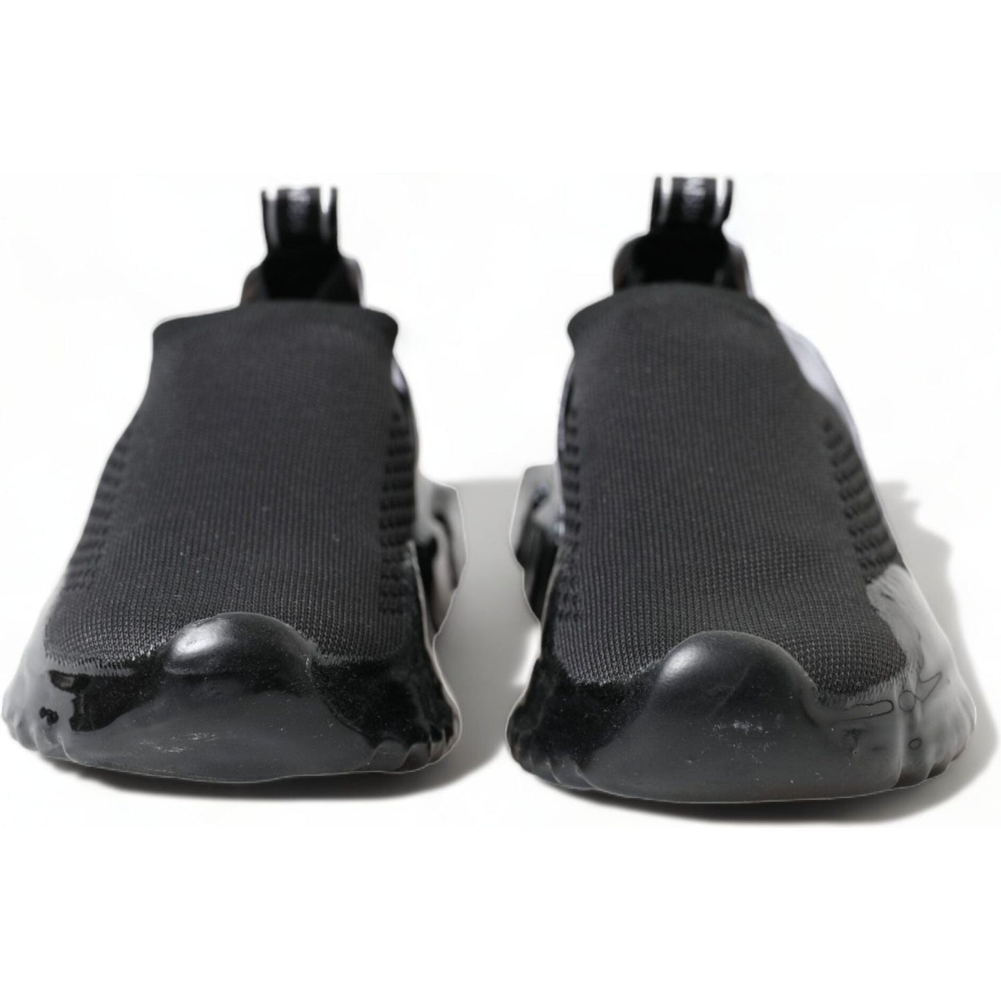 Dolce & Gabbana Chic Monochrome Sorrento Sneakers Dolce & Gabbana Dark Slate Gray