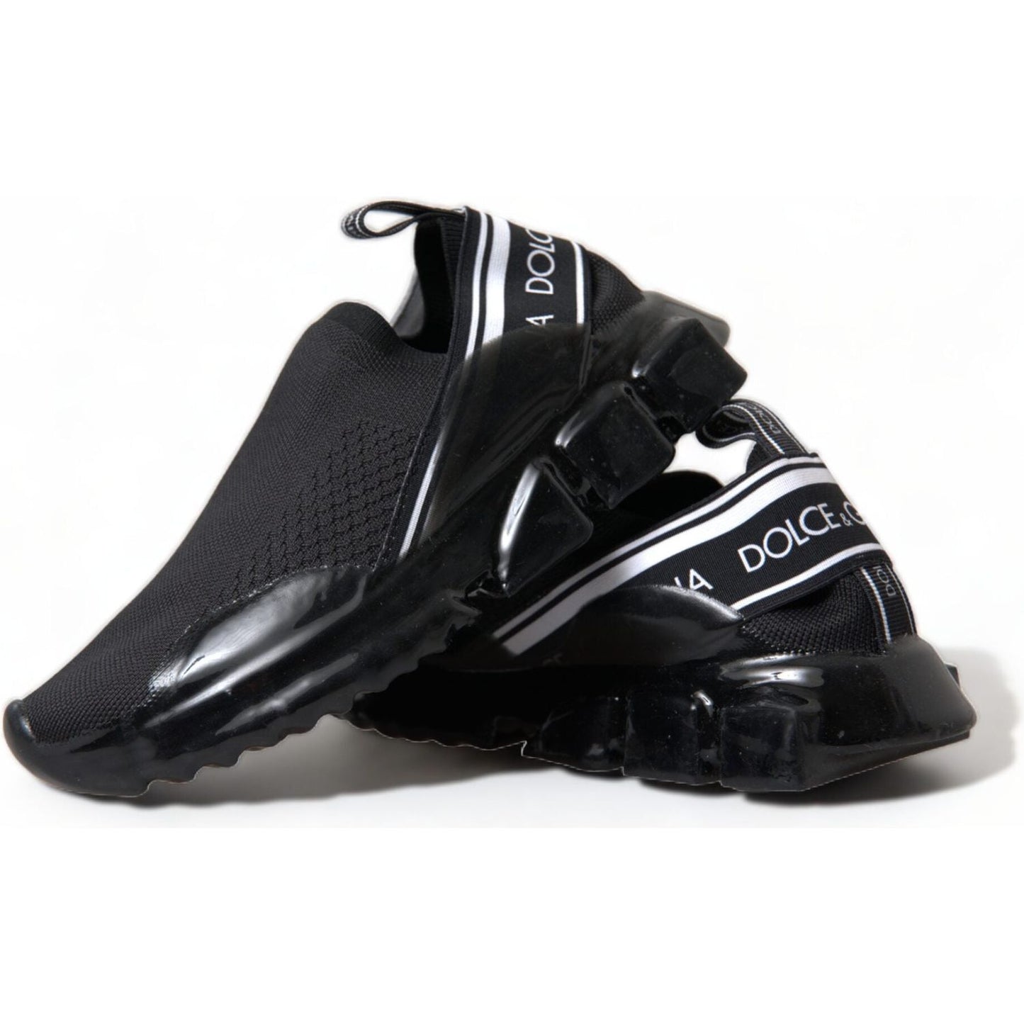 Dolce & Gabbana Chic Monochrome Sorrento Sneakers Dolce & Gabbana Black