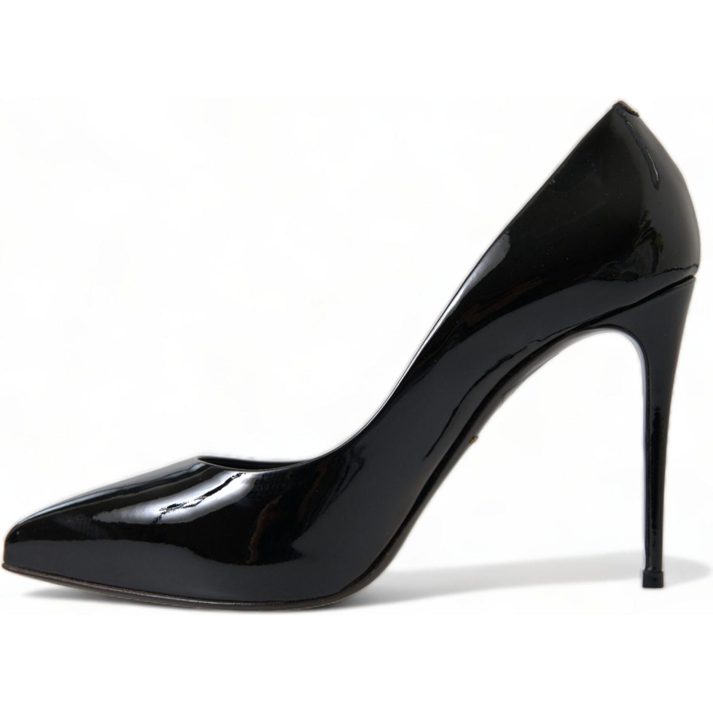 Dolce & Gabbana Elegant Black Patent Stiletto Heels Dolce & Gabbana Black