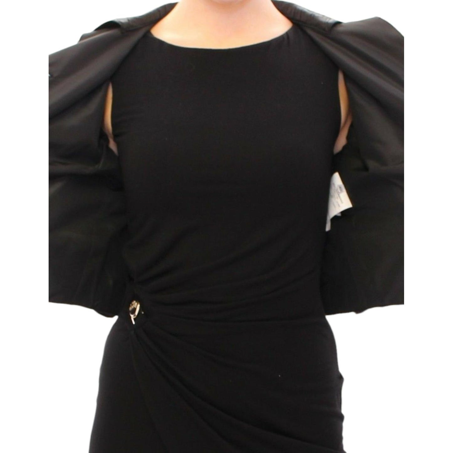 Dolce & Gabbana Elegant Black Bolero Shrug Jacket Dolce & Gabbana Black