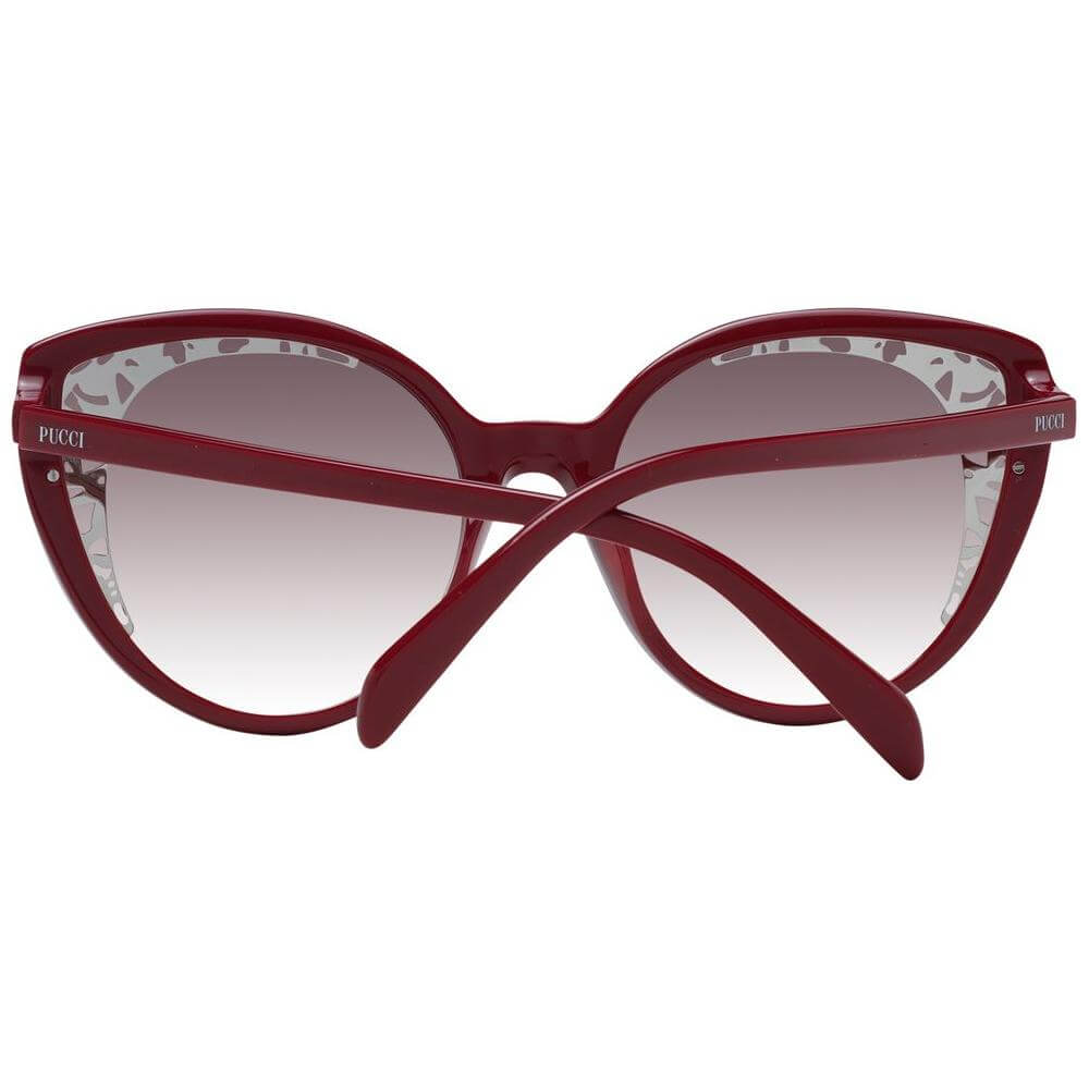 Emilio Pucci Red Women Sunglasses Emilio Pucci Saddle Brown