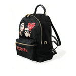 Dolce & Gabbana Black #DGFAMILY Embellished Backpack VULCANO Bag BAG1154