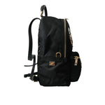 Dolce & Gabbana Black #DGFAMILY Embellished Backpack VULCANO Bag BAG1154