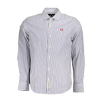 La Martina Elegant Long-Sleeved Striped Shirt for Men LAMA-27119-L-FBB-134