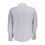 La Martina Elegant Long-Sleeved Striped Shirt for Men LAMA-27119-L-FBB-134