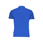 Napapijri Blue Cotton Polo Shirt NA-29497-M-FBB-171