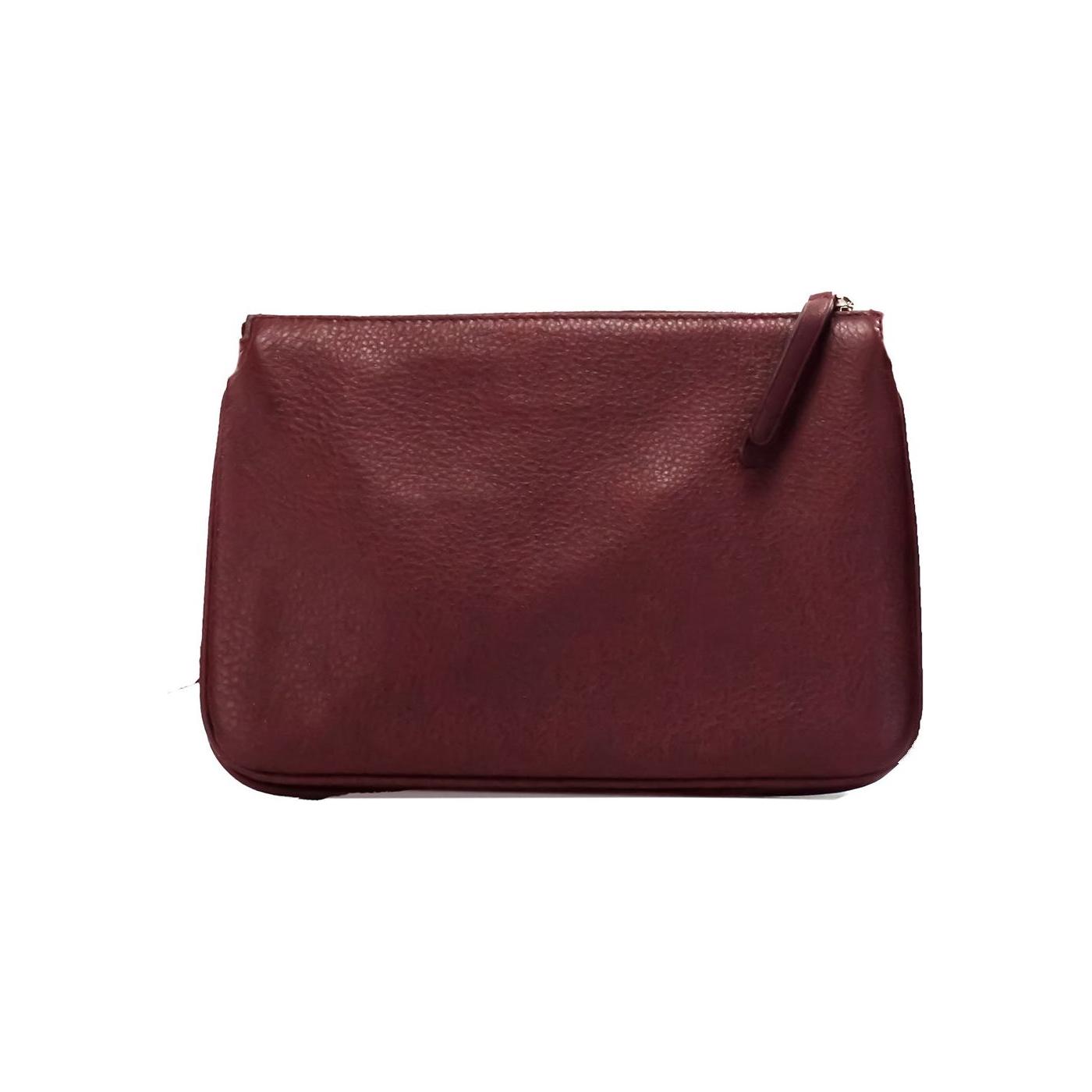 Kate Spade Jackson Cherrywood Leather Triple Gusset Crossbody Handbag Purse Kate Spade Saddle Brown