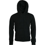 Dolce & Gabbana Dark Gray Cashmere Hooded Pullover Sweater TSH84671-54