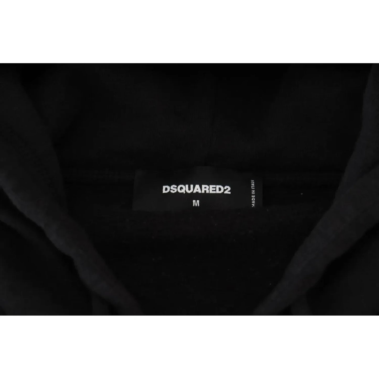 Dsquared² Black Embellished Full Zip Hooded Sweater Dsquared² Black
