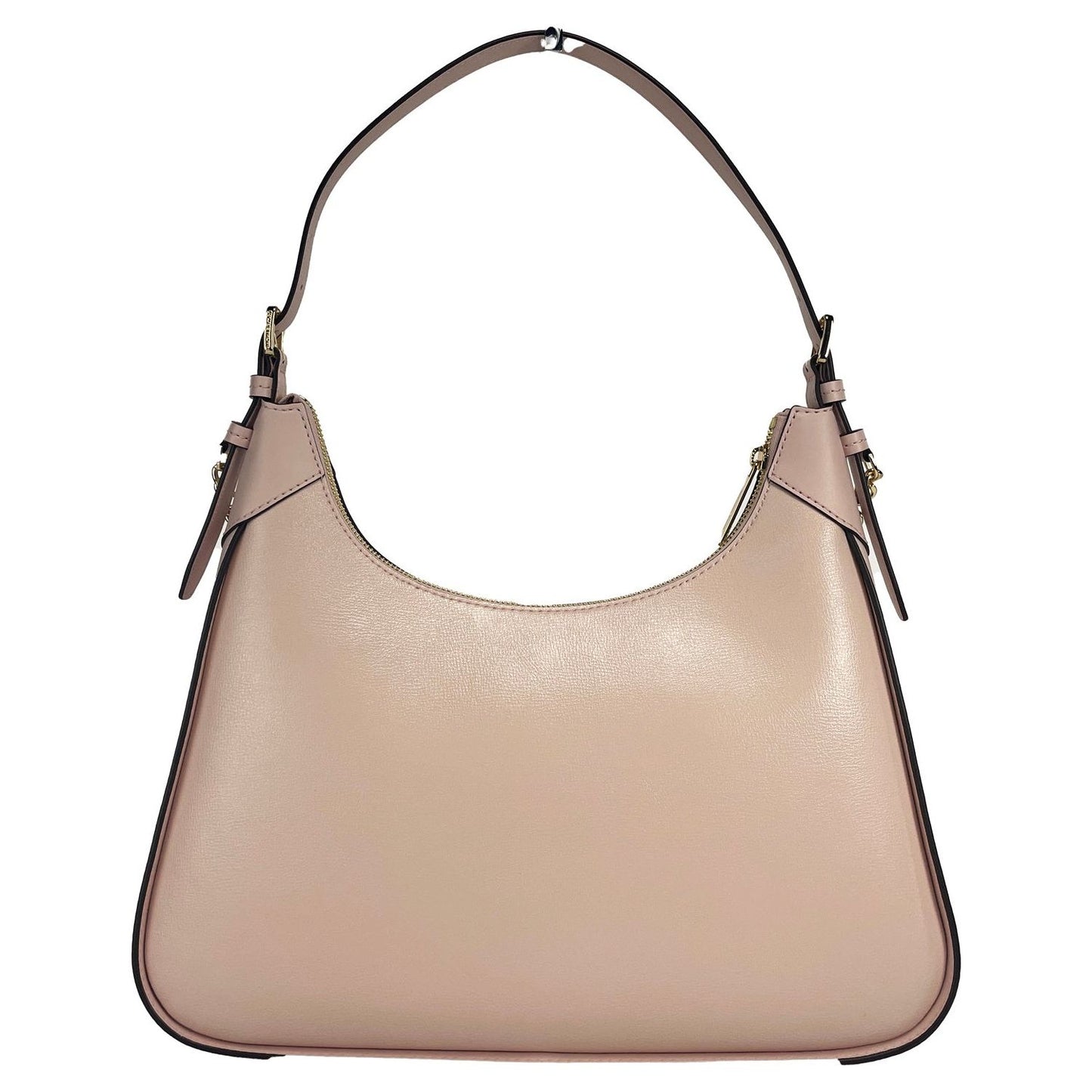 Michael Kors Wilma Large Smooth Leather Chain Shoulder Bag Purse Powder Blush Michael Kors Tan
