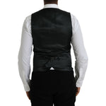 Dolce & Gabbana Gray Wool Formal Dress Waistcoat Vest TSH86216-48