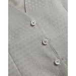 Dolce & Gabbana Off White Cotton Waistcoat Dress Formal Vest TSH851977-48