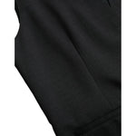 Dolce & Gabbana Black Cotton Waistcoat Dress Formal Vest TSH851991-50
