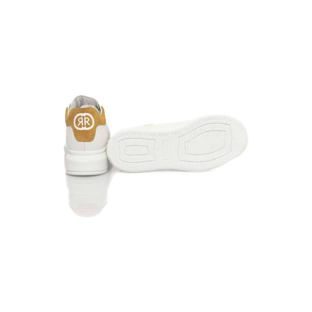 Cerruti 1881 White Leather Women Sneaker Cerruti 1881 Beige