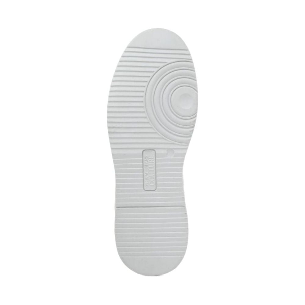 Versace Jeans Gray Polyethylene Sneaker Versace Jeans Light Gray