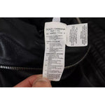 Dolce & Gabbana Black Leather Hooded Blouson Coat Jacket JKT3602-48