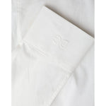 Dolce & Gabbana White Cotton Dress Slim Fit GOLD Shirt TSH86321-44