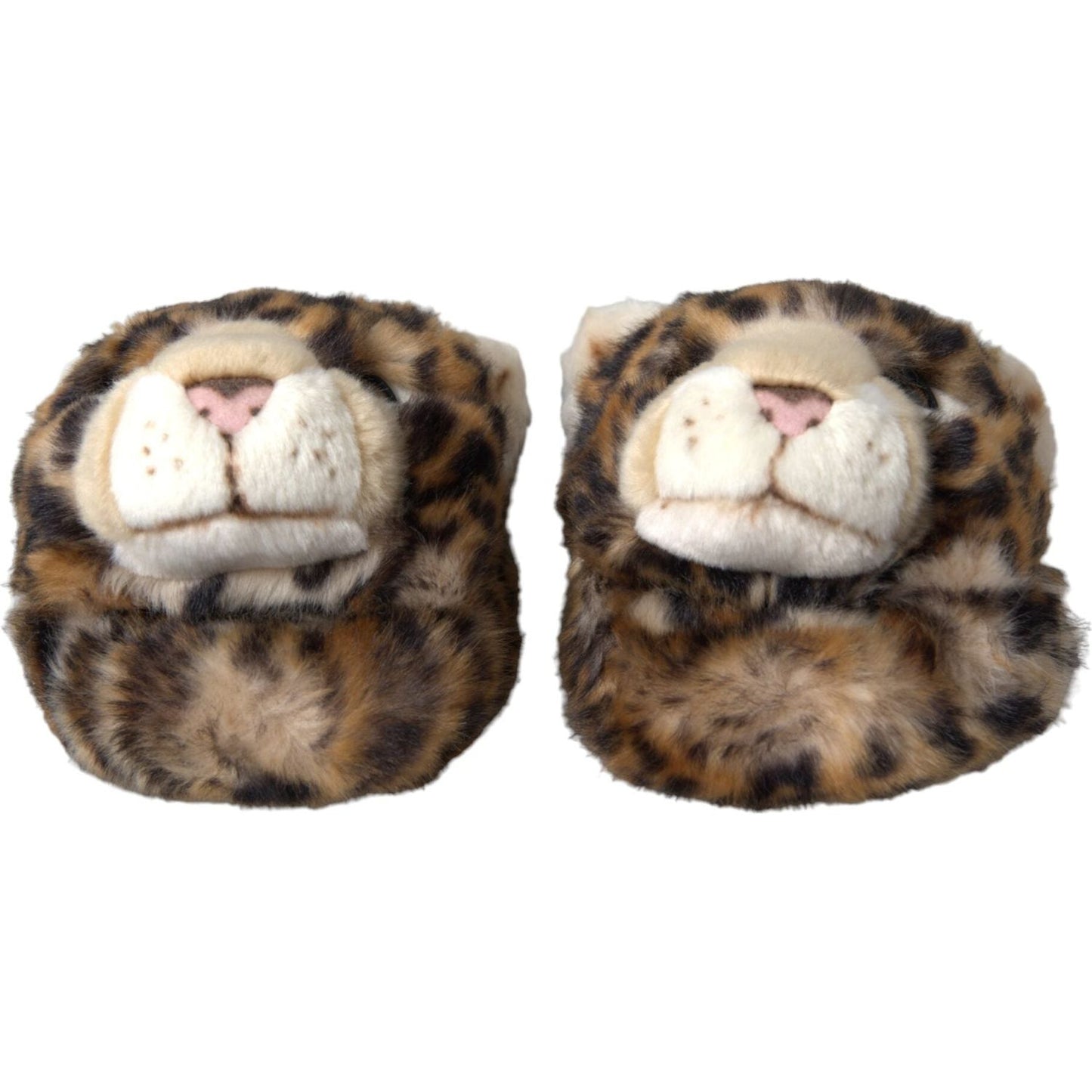 Dolce & Gabbana Brown Tiger Slippers Flats Sandals Shoes Dolce & Gabbana Dim Gray