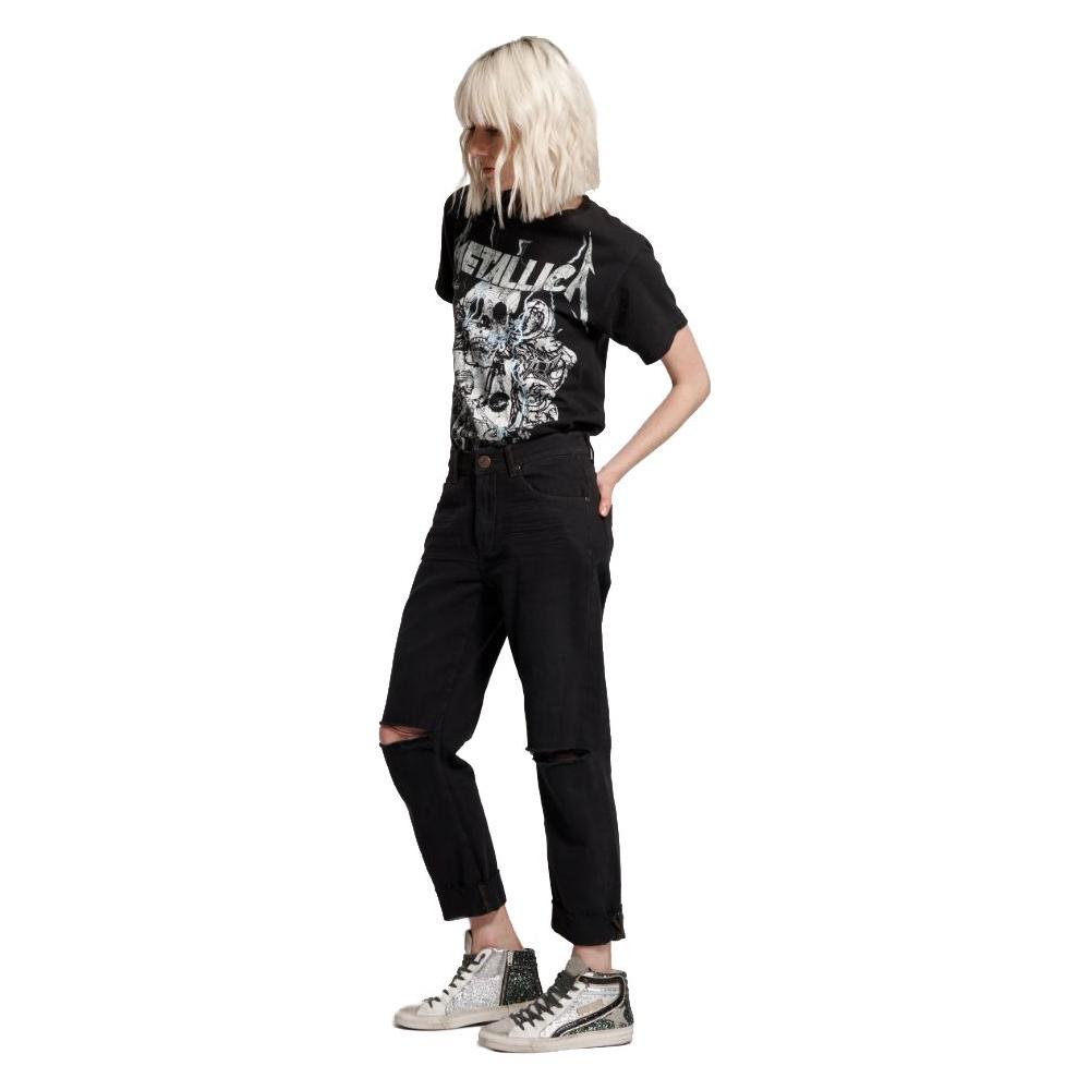 One Teaspoon Black Cotton Jeans & Pant One Teaspoon Black