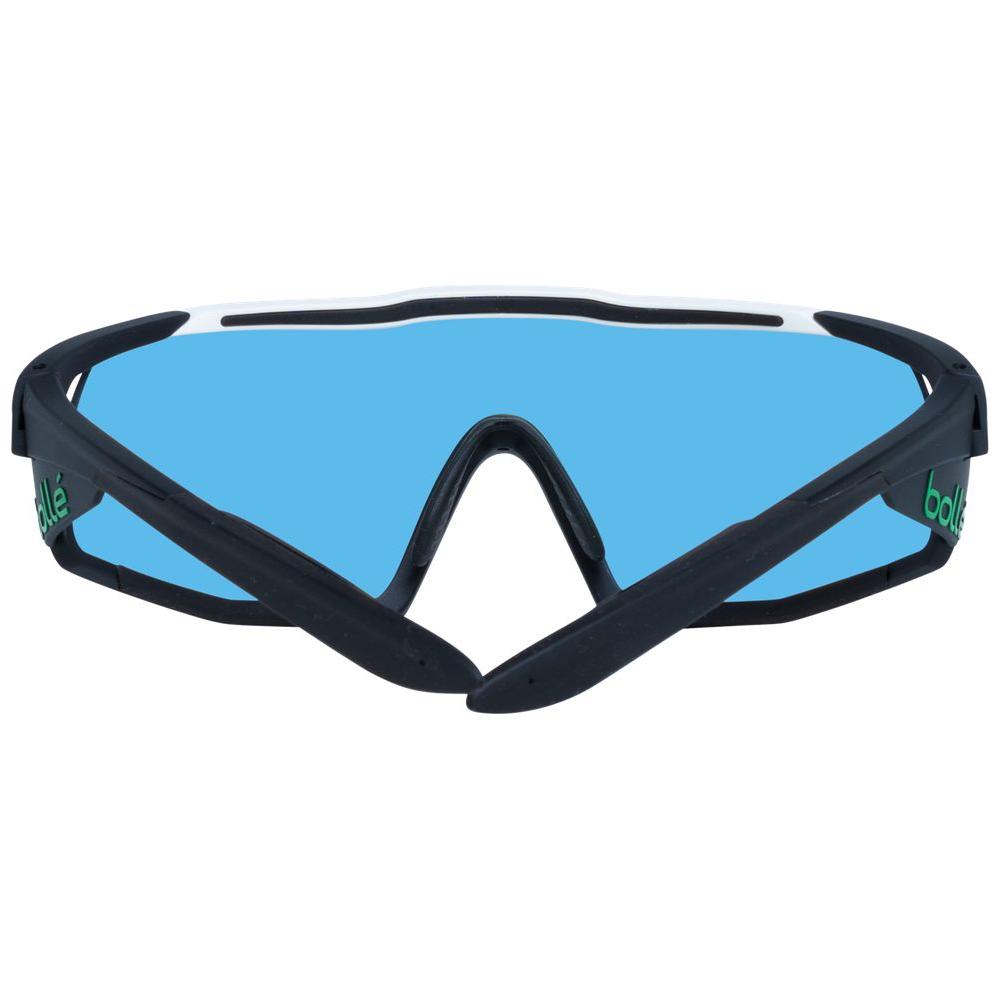Bolle Black Unisex Sunglasses with multicolor full-rim plastic frame, transparent photochromic mirrored lenses, 100% UVA & UVB protection.