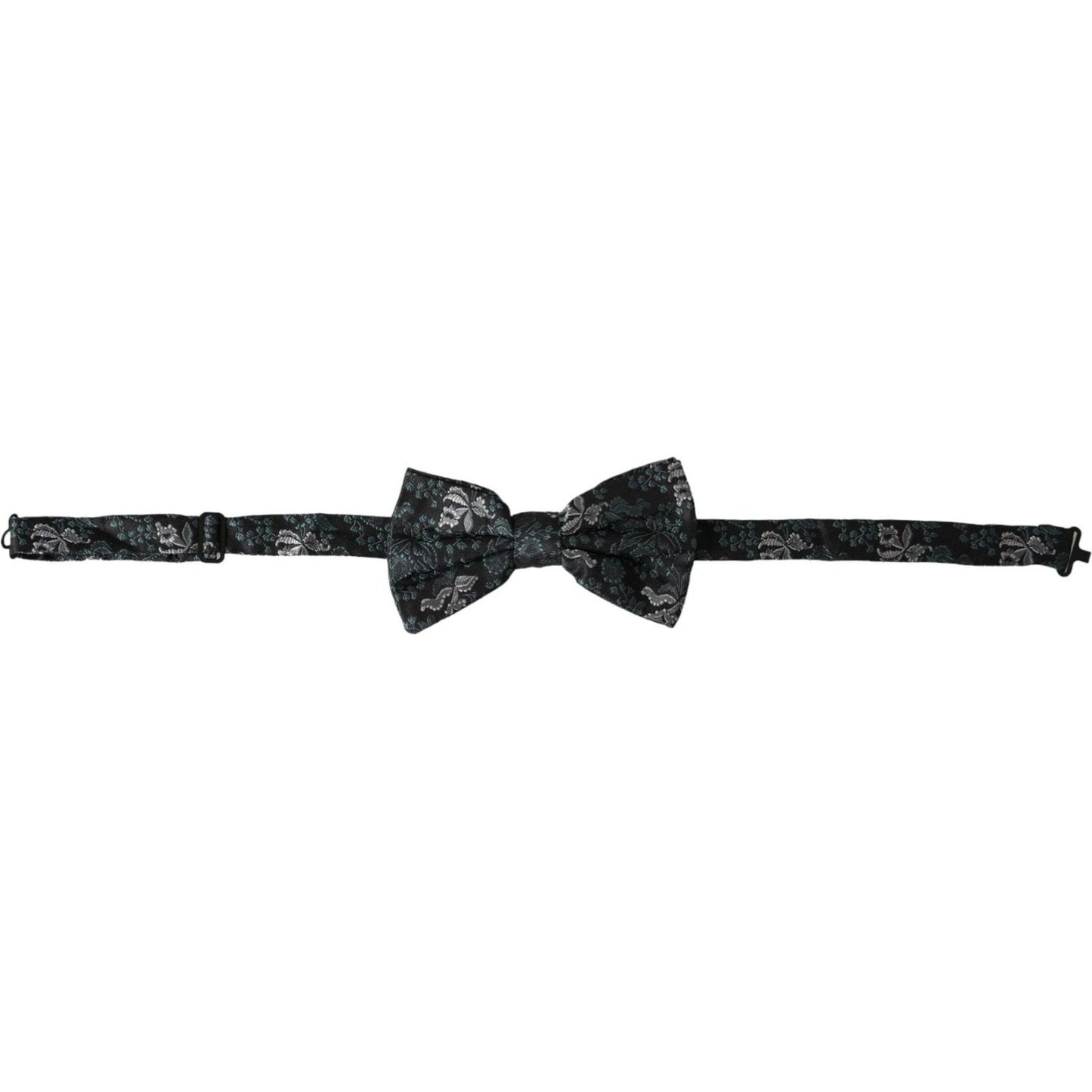 Dolce & Gabbana Multicolor Fantasy Floral Silk Adjustable Neck Men Bow Tie Dolce & Gabbana Dark Slate Gray
