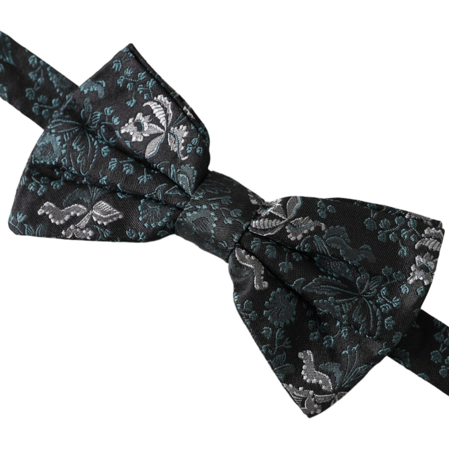 Dolce & Gabbana Multicolor Fantasy Floral Silk Adjustable Neck Men Bow Tie Dolce & Gabbana Dark Slate Gray