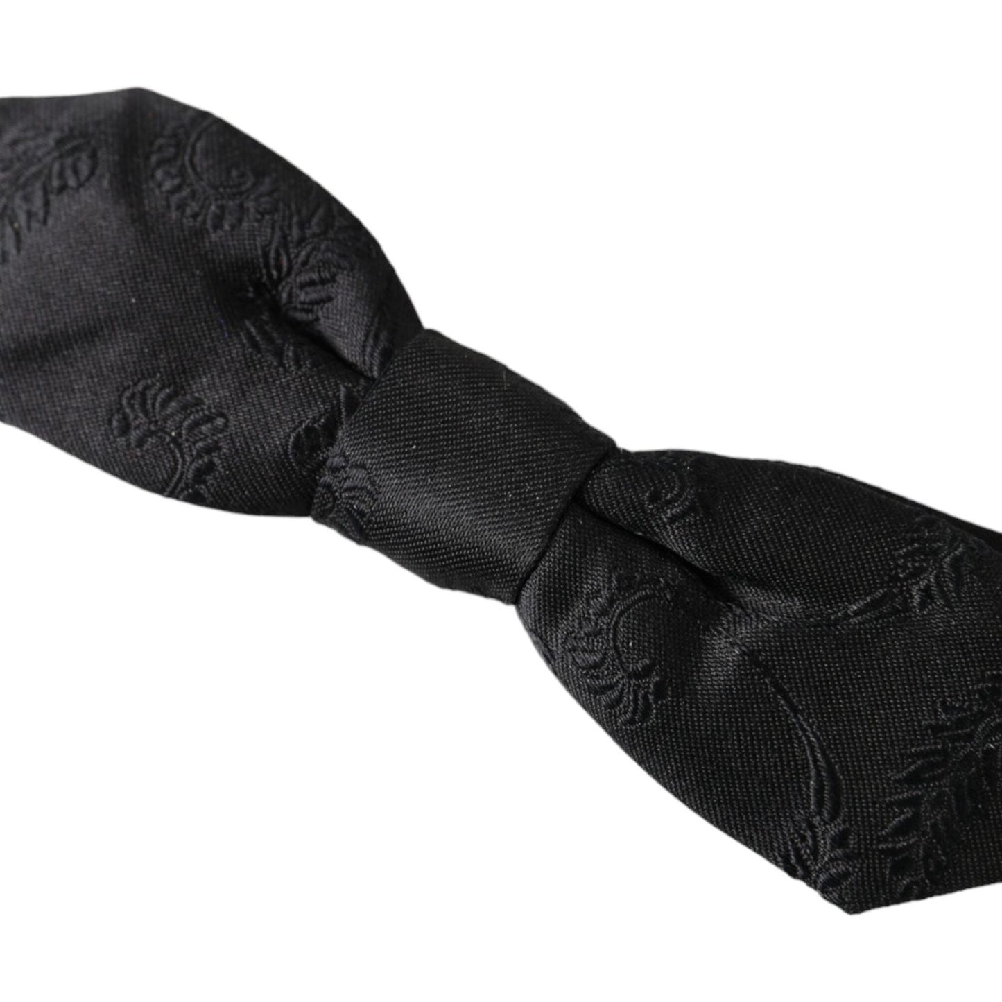 Dolce & Gabbana Multicolor Fantasy Silk Adjustable Neck Bow Tie Dolce & Gabbana Black