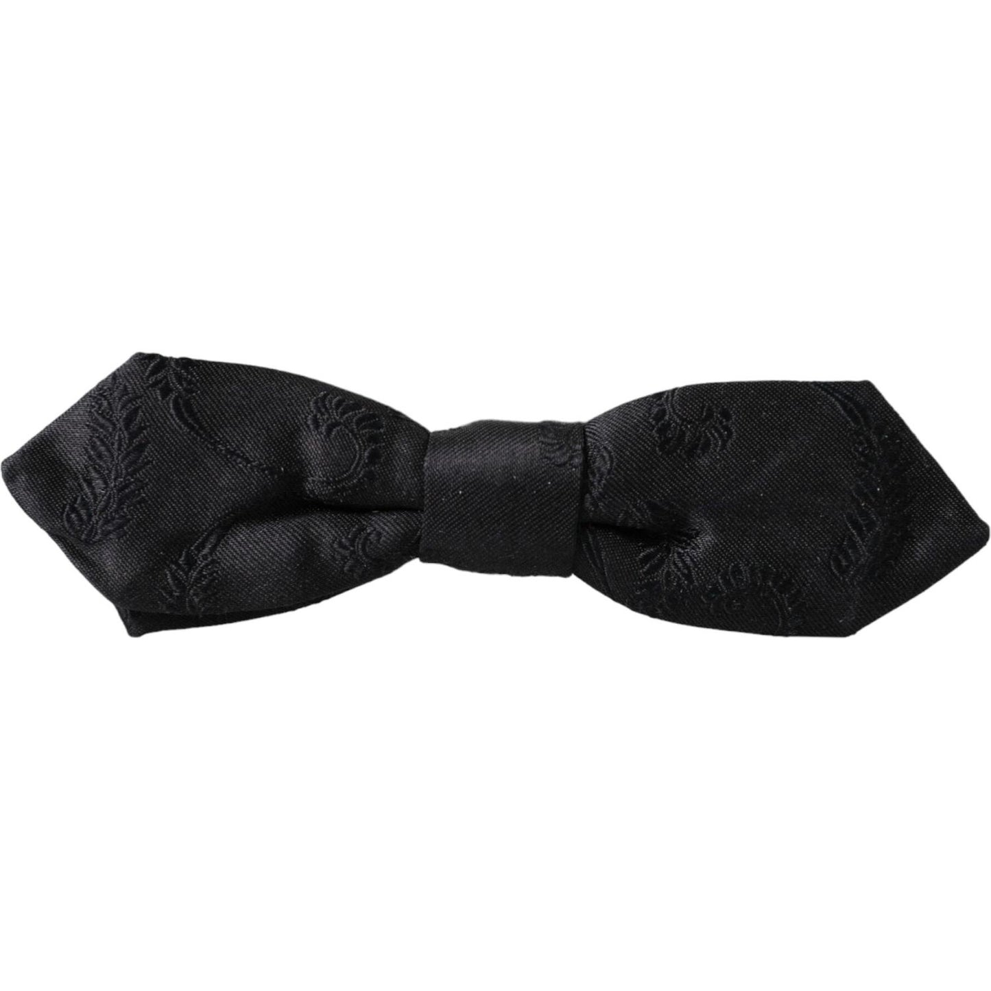 Dolce & Gabbana Multicolor Fantasy Silk Adjustable Neck Bow Tie Dolce & Gabbana Black