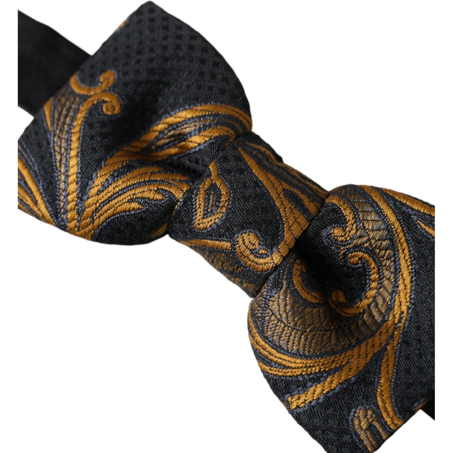 Dolce & Gabbana Multicolor Jacquard Adjustable Neck Men Bow Tie Dolce & Gabbana Dark Slate Gray