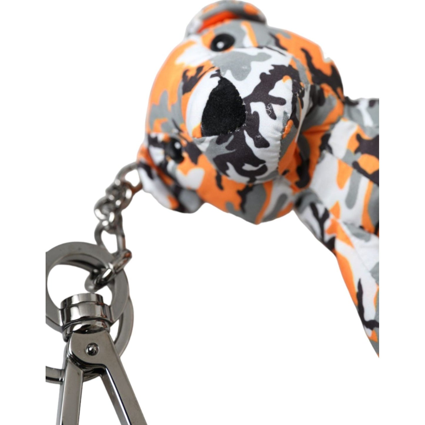 Dolce & Gabbana Multicolor Camouflage Animal Silhouette Keychain Keyring Dolce & Gabbana Rosy Brown