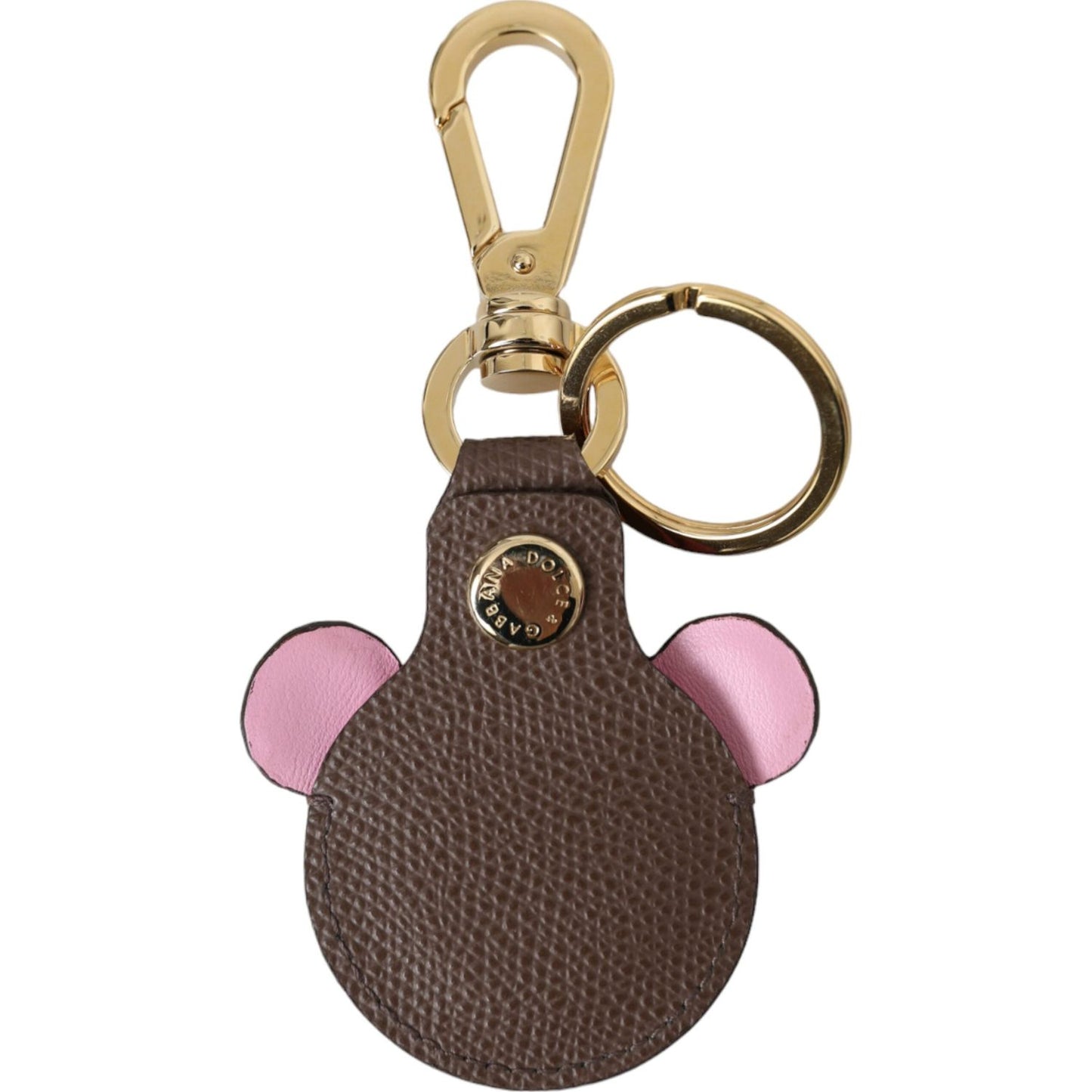 Dolce & Gabbana Multicolor Dauphine Calfskin DG Logo Keyring Keychain Dolce & Gabbana Dark Olive Green