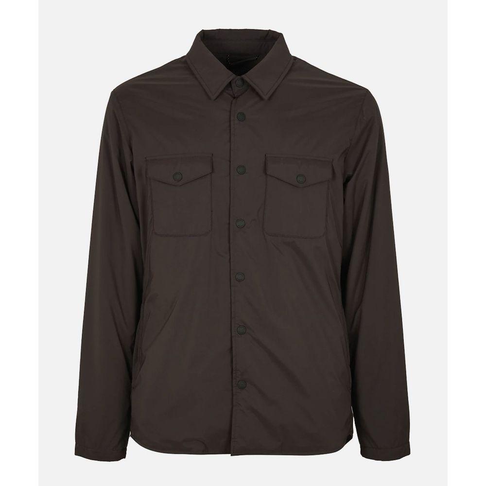 People Of Shibuya Brown Polyester Jacket People Of Shibuya Dark Slate Gray