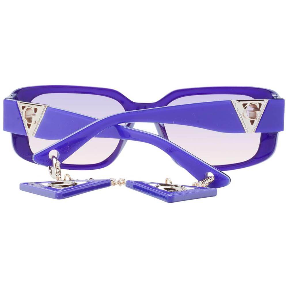 Guess Purple Women Sunglasses Guess Slate Blue