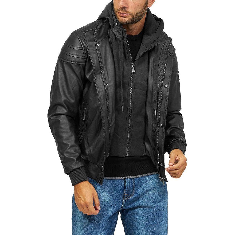 Yes Zee Black Polyethylene Jacket Yes Zee Dark Slate Gray
