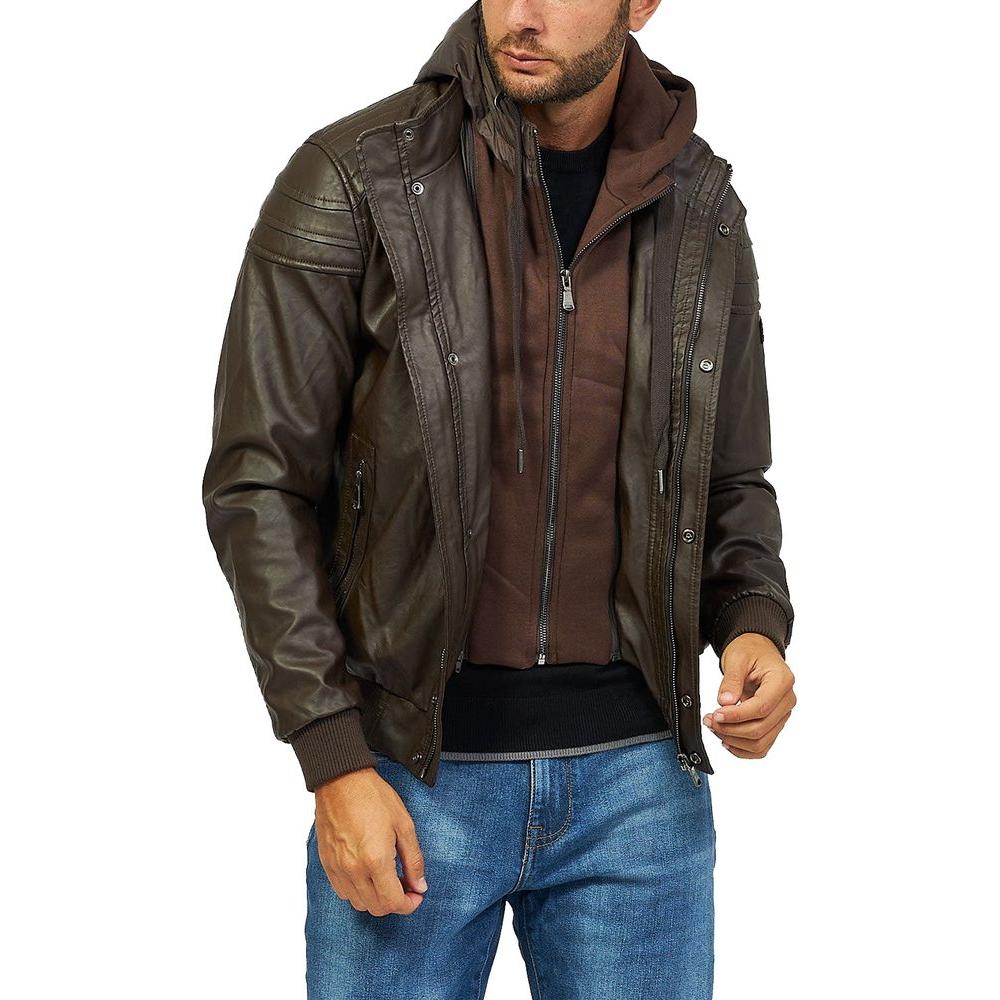 Yes Zee Brown Polyethylene Jacket Yes Zee Dark Slate Gray