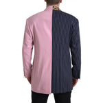 Dolce & Gabbana Multicolor Patchwork Single Breasted Blazer JKT3637-44