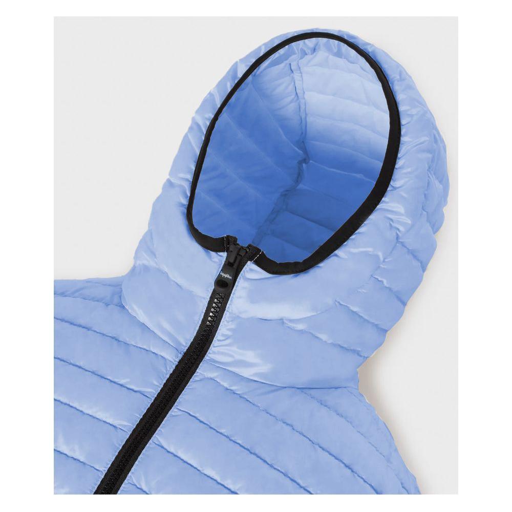 Refrigiwear Light Blue Polyamide Jackets & Coat Refrigiwear Light Steel Blue