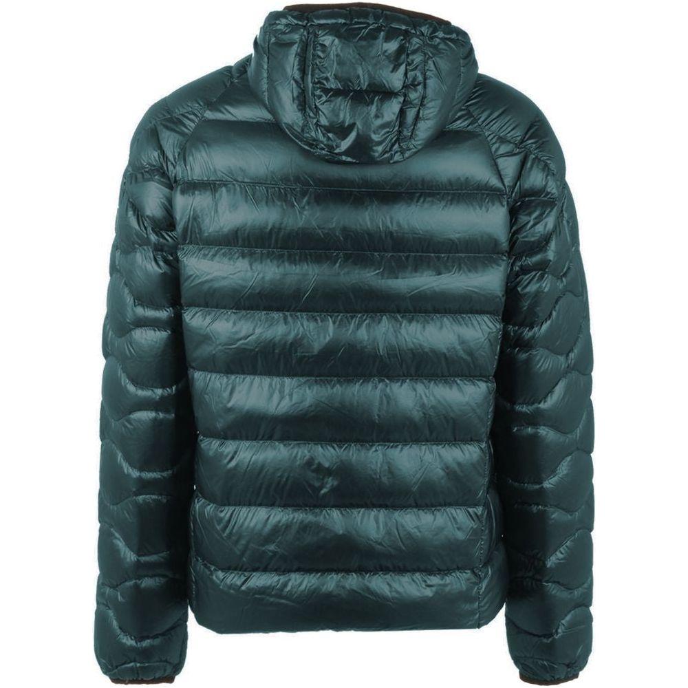 Refrigiwear Green Nylon Men Jacket Refrigiwear Dark Slate Gray