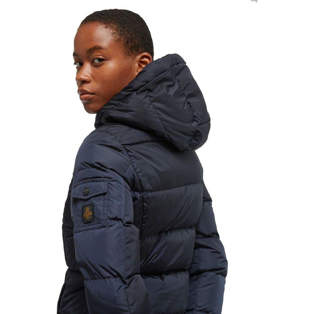 Refrigiwear Blue Nylon Jackets & Coat Refrigiwear Dark Slate Gray
