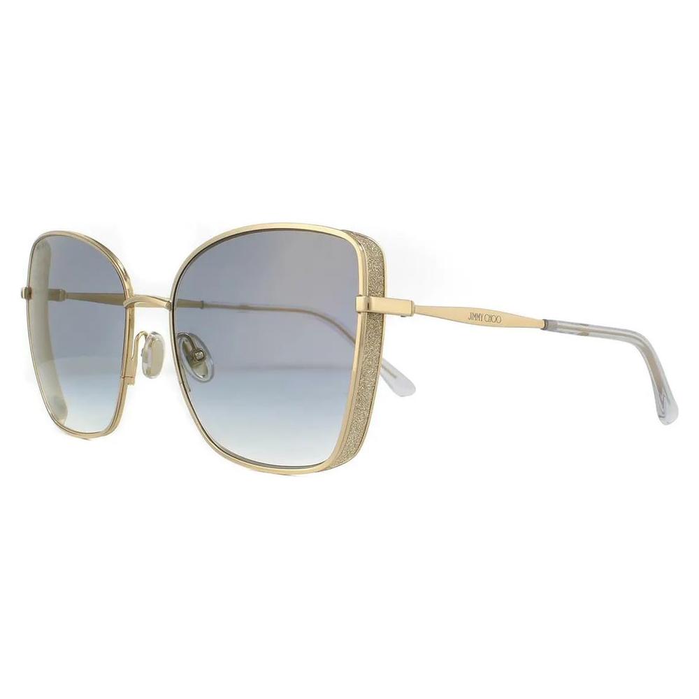 Jimmy Choo Multicolor Metal Sunglasses Jimmy Choo Gray