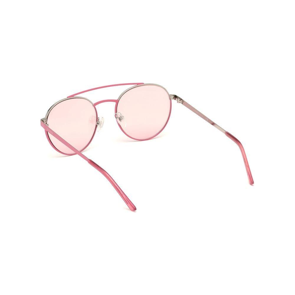 Guess Multicolor Metal Sunglasses Guess Misty Rose