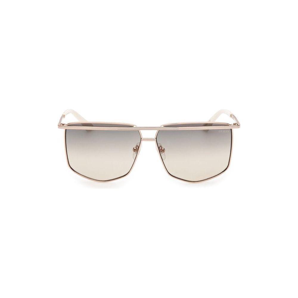 Guess Gold Metal Sunglasses Guess Light Gray