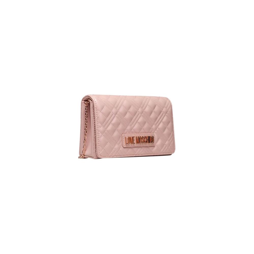 Love Moschino Multicolor Polyethylene Women Crossbody Bag Love Moschino Tan