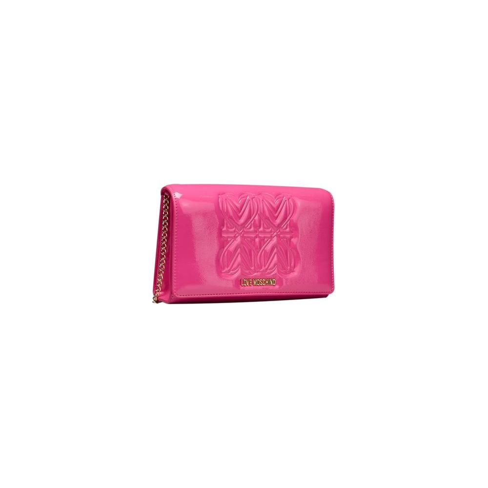Love Moschino Multicolor Polyethylene Women Crossbody Bag Love Moschino Pale Violet Red