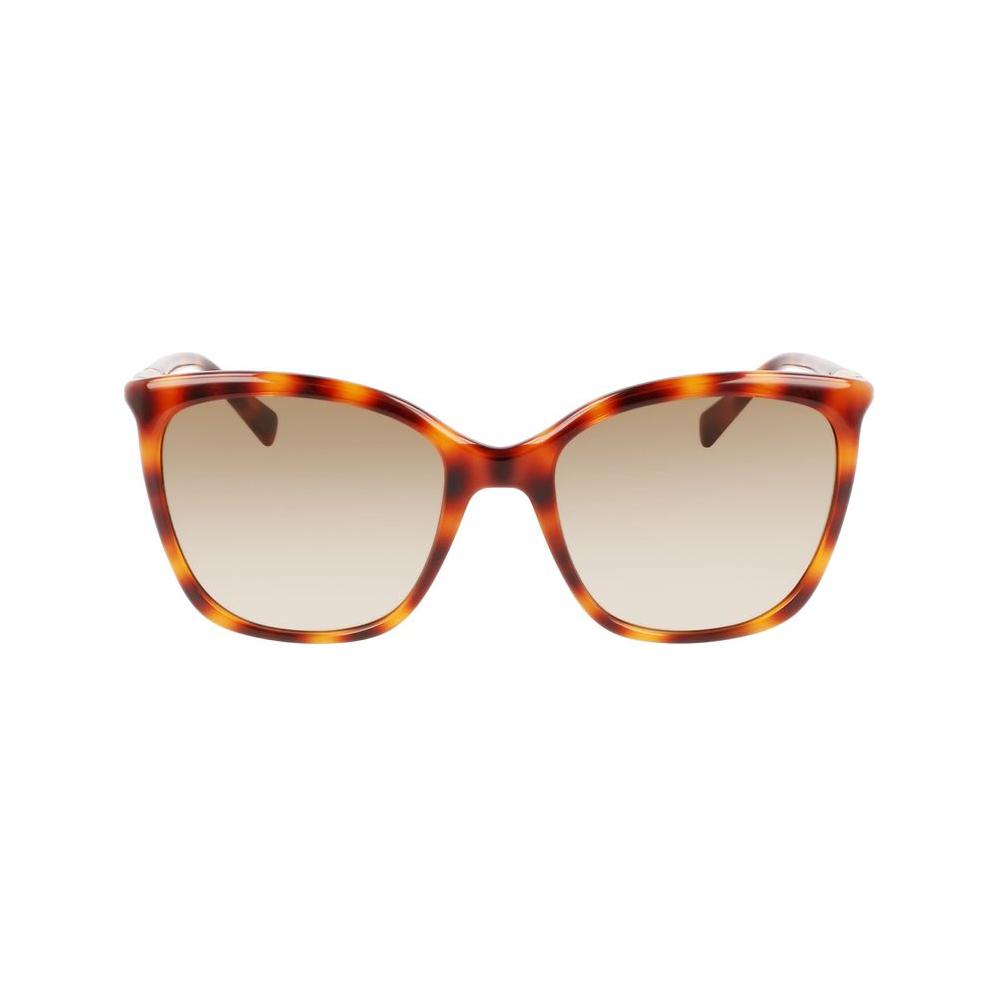 Longchamp Brown Injected Sunglasses Longchamp Gray